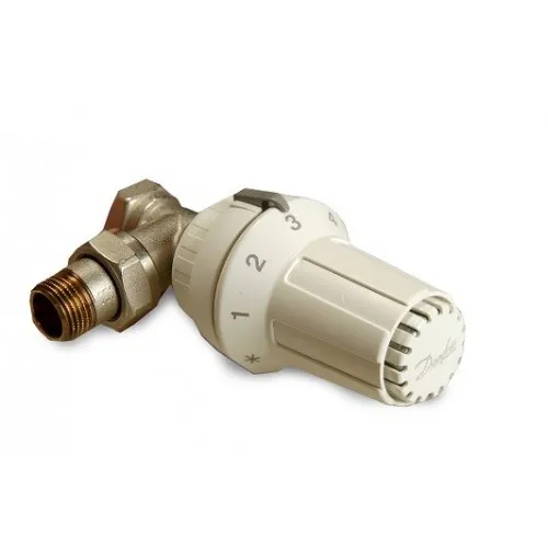DANFOSS KÖŞE TERMOSTATİK VANA - SET